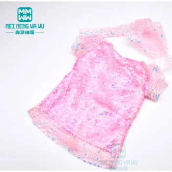 Šaty a set se sukní pro American girl a Baby Born 43 cm Varianty: Růžové šaty