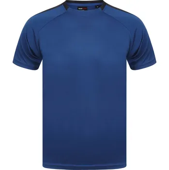 Finden+Hales Unisex funkční triko LV290 Royal-Navy XXL