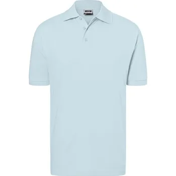 Pánské tričko James&Nicholson Unisex polokošile JN070 Light Blue S
