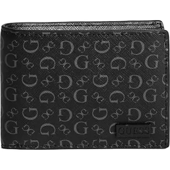 Peněženka GUESS pánská černá peněženka Carter Logo