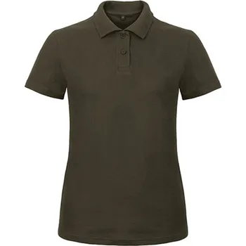 Dámská košile B&C Dámská polokošile PWI11 Brown XS