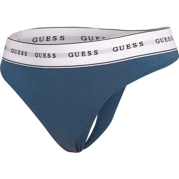 Dámské oblečení GUESS DÁMSKÁ TANGA CARRIE THONG 1P MARINE O97E04KBBU1 TPCR Velikost: S
