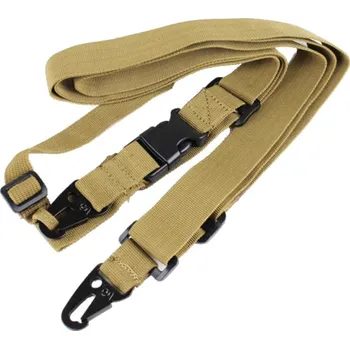 Tříbodový popruh na zbraň - pískový