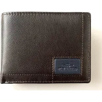 Peněženka Pánská kožená peněženka Charro Gaeta - tmavě hnědá