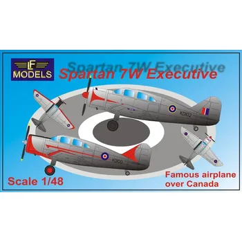 Plastikový model 1/48 Spartan 7W Executive over Canada (resin)