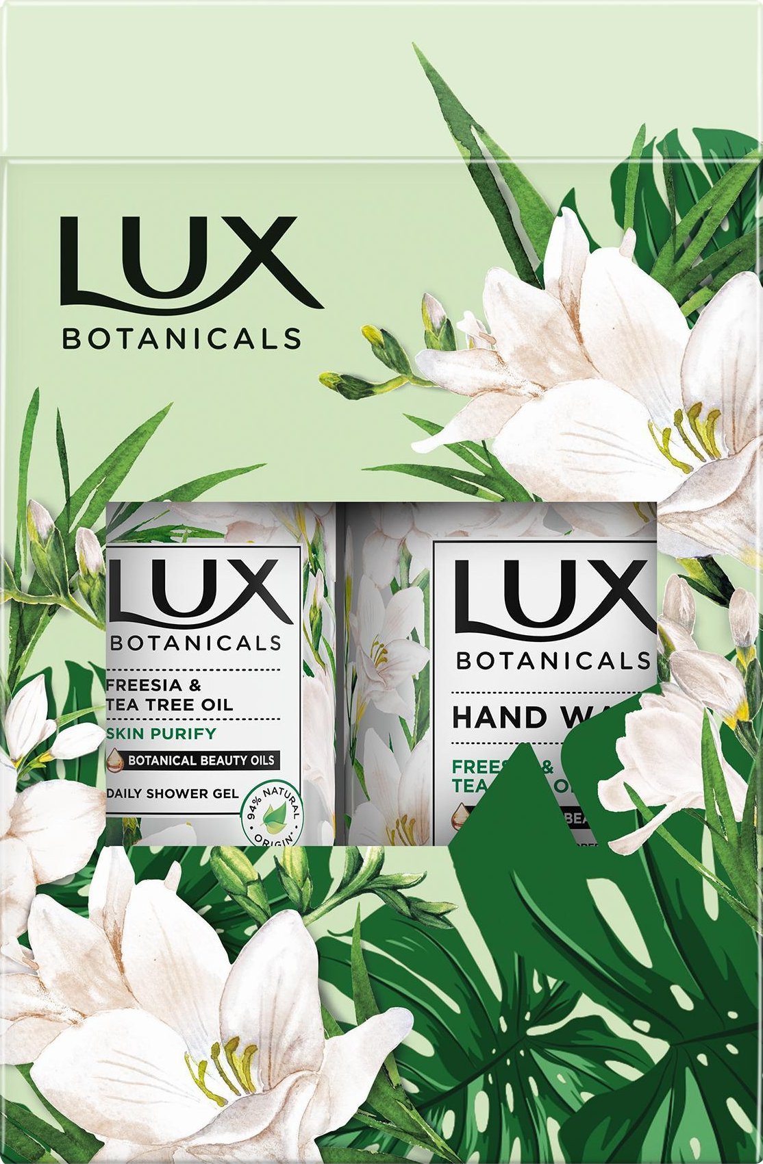 Lux Botanicals Freesia & Tea Tree Oil dárková sada 900 ml Zbozi.cz