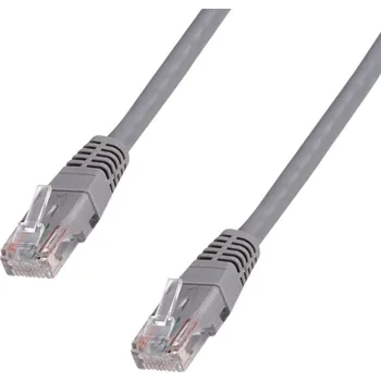 Síťový kabel Datacom Patch cord UTP CAT6 0,25m šedý 15890