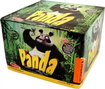 Zábavní pyrotechnika Klásek Pyrotechnics Panda kompakt 49 ran