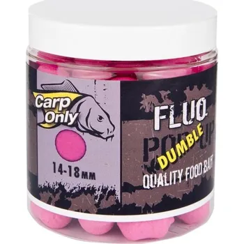 Boilies CARP-ONLY Plávajúce boilies dumbelky CARP ONLY Pink 80g Varianta: DUMBLE POP UP PINK 14 - 18MM 80G
