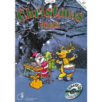 Christmas Duets pro ladění B - klarinet, Saxophone, Trumpet, Trombone a klavír