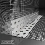 Rohová lišta flexibilní profil PVC LK-BOX s tkaninou ve svitku VERTEX (25m/bal)