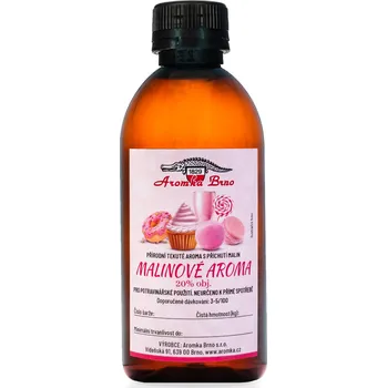 Aromka Brno Malinové aroma 20% 260ml Balení litry: 260 ml
