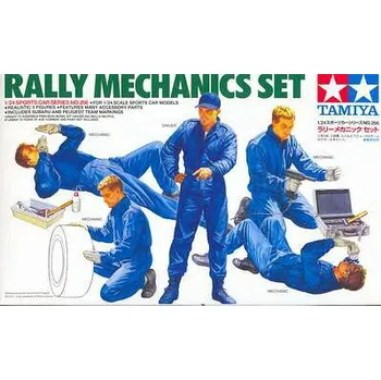Figurka 1:24 Tamiya 24266 Rally Mechanics Set - expresní doprava