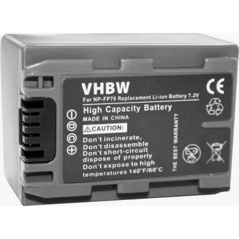 TopTechnology NP-FP70 950mAh Li-Ion 7,2V neoriginální baterie pro kamery SONY