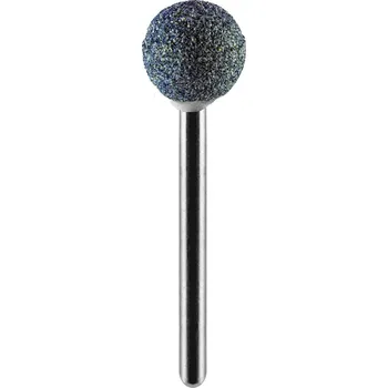 Brusný kotouč Graphite Brusný kámen 10 mm, kulička, stopka 3,2 mm, 3 ks