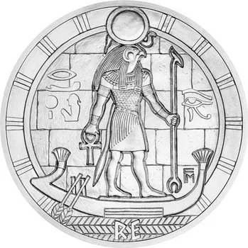 2020 - Stříbrná mince Re - Bohové 10 NZD