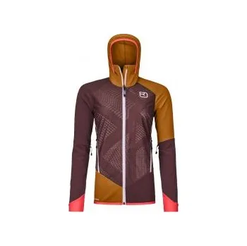 Dámská softshellová bunda Ortovox COL BECCHEI JACKET W winetasting XS; Červená bunda + DÁREK DLE VÝBĚRU!