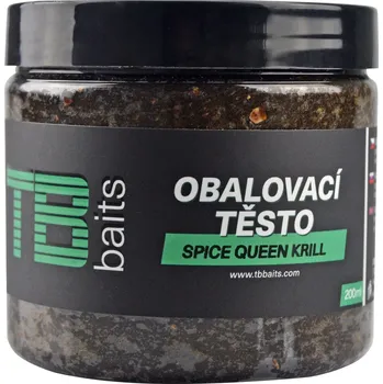 Návnadové aroma TB Baits Obalovací Pasta Spice Queen Krill 200 ml
