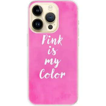Pouzdro na mobilní telefon Odolné silikonové pouzdro iSaprio - Pink is my color - iPhone 14 Pro