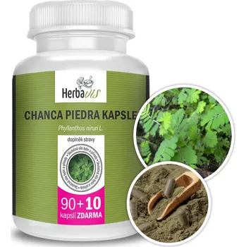 Přírodní produkt Herbavis Chanca Piedra 350 mg 100 cps.