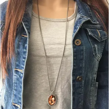 Náhrdelník B-TOP Dámský náhrdelník CRYSTAL WATER RED