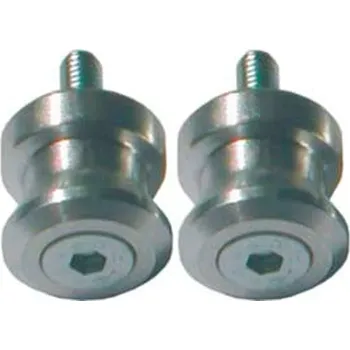 zvedák Bike Lift | Rolny na zadní kyvnou vidlici Bike Lift závit M10 stříbrné