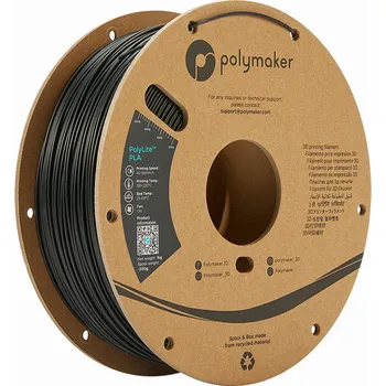 Filament Polymaker PolyLite PLA černá 1,75mm 1kg