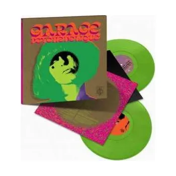 Zahraniční hudba 2LP Various: Garage Psychédélique (The Best Of Garage Psych And Pzyk Rock 1965-2019) LTD | CLR 2022 Insert The Best Of Garage Psych & Pzyk Rock 1965 2019 Coloured (transparent) Transparent Lime Green Vinyl Limited Edition
