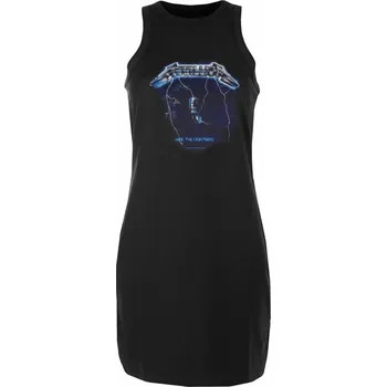 Dámské šaty šaty dámské METALLICA - RIDE THE LIGHTNIING - CHARCOAL - AMPLIFIED