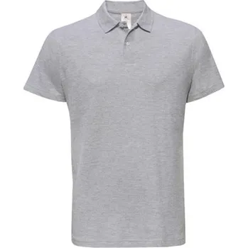 Pánská košile B&C Unisex polokošile PUI10 Heather Grey M