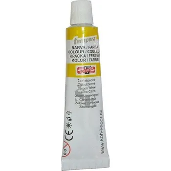 Vodová barva Temperová barva tempera žlutá 16ml