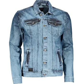 Pánská casual bunda Ombre C441 Dark Jeans