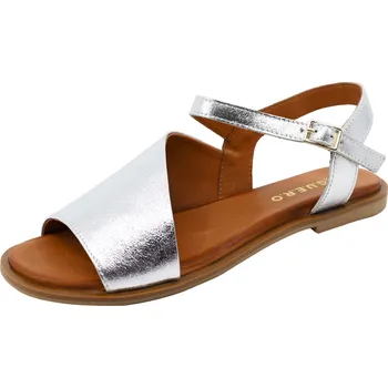 Dámské sandále GUERO Dámské letní celokožené sandálky GUERO, model P027-85-T138 silver Velikost: 37