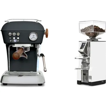 Kávovar Ascaso Dream PID, Anthracite + Eureka Mignon Libra, CR white