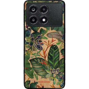 Pouzdro na mobilní telefon Lesklý kryt Mobiwear Glossy - Xiaomi Poco X6 Pro 5G - G036G - Sukulenty (Prémiové lesklé pouzdro, obal, kryt Mobiwear Glossy na mobil Xiaomi Poco X6 Pro 5G - G036G - Sukulenty, materiál Plast + TPU silikon - krytí po všech stranách, neošoupatelný potisk,)