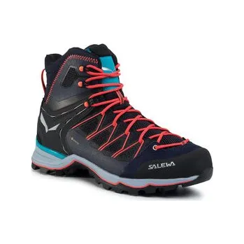 Dámská treková obuv Trekingová obuv Salewa Ws Mtn Trainer Lite Mid Gtx GORE-TEX 61360-3989 Tmavomodrá 36