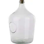 Skleněné terárium demižon otevřený z recyklovaného skla, 10l