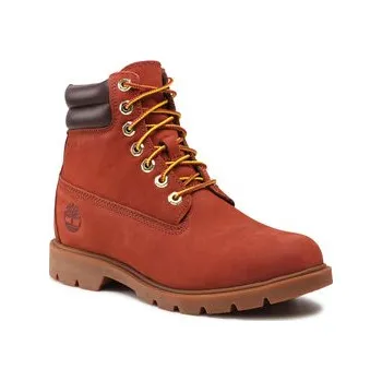 Pánská zimní obuv Turistická obuv Timberland 6in Wr Basic TB0A2853V17 Oranžová 40
