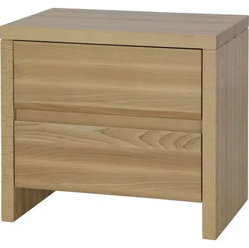 Noční stolek Bukový noční stolek NS15BK masivní dřevo - 50/45/35cm (š/v/h)