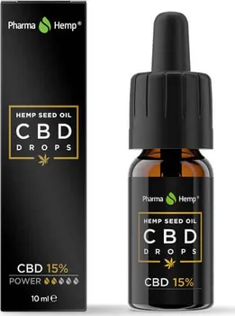 CBD PharmaHemp CBD Drops Hemp Seed Oil 15 % 1500 mg 10 ml