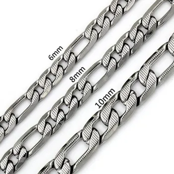 Řetízek Stylový široký řetízek - Stříbrná 01,8mm,50cm