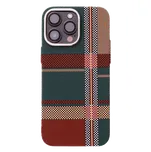 Prémiový pevný Magsafe kryt z karbonových vláken pro iPhone 13 Pro Barva: Zelená/červená