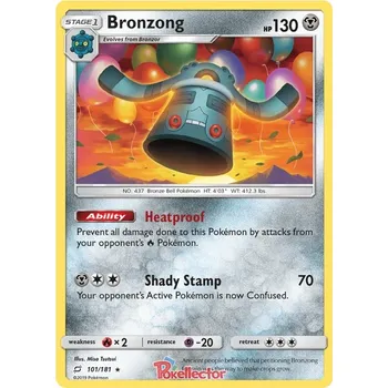 Sběratelská karetní hra Bronzong 101/181 - Team Up Typ karty: Reverse Holo
