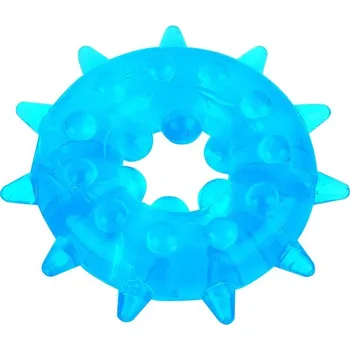 Návlek na penis Velký dráždící návlek, elastický – modrý