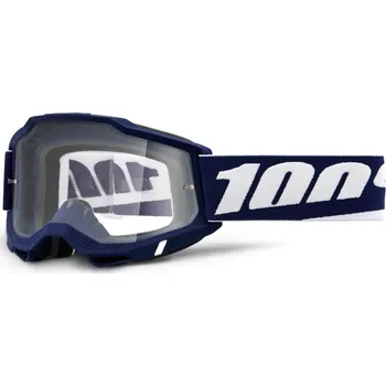 Motocyklové brýle ACCURI 2, 100% MIFFLIN, čiré plexi