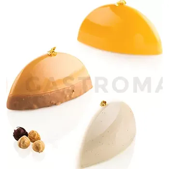 Přisada na vaření a pečení Forma na cukrovinky a dezerty - 8x 100 ml, 115x35x57 mm - Vela 100 | SILIKOMART, Modern Single Portions