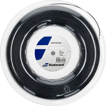 Míčový sport BABOLAT RPM ROUGH BLACK 200 m tenisový výplet