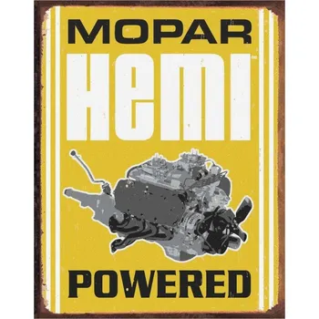 Plechová cedule Plechová cedule Mopar Hemi Power 32 cm x 40 cm