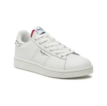 Dámská obuv Sneakersy Pepe Jeans Player Basic B PBS00001 Bílá 33