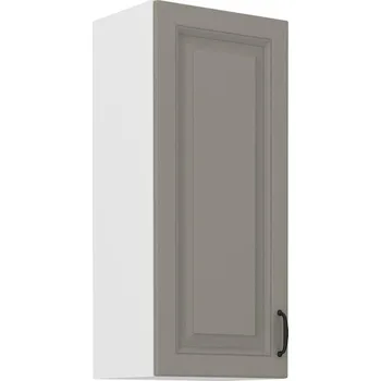 Kuchyňská skříňka LEMPERT Horní skříňka STELLA 43 (40 / 90 cm) claygrey / bílá